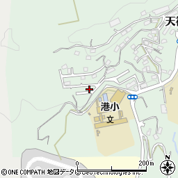 長崎県佐世保市天神町1575-4周辺の地図