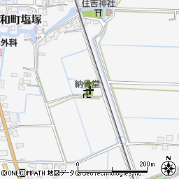 福岡県柳川市大和町塩塚688周辺の地図