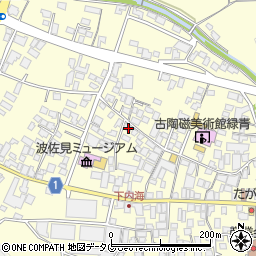 長崎県東彼杵郡波佐見町湯無田郷1035周辺の地図