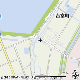 福岡県柳川市吉富町741-8周辺の地図