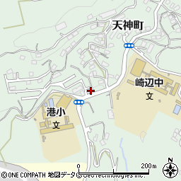 長崎県佐世保市天神町1694周辺の地図