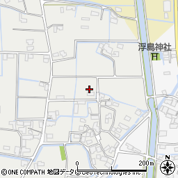 福岡県柳川市大和町明野180周辺の地図