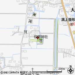 福岡県柳川市大和町塩塚894周辺の地図