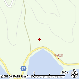 愛媛県宇和島市津島町北灘993周辺の地図