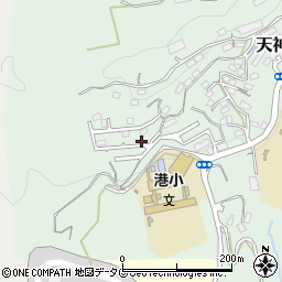 長崎県佐世保市天神町1575-18周辺の地図