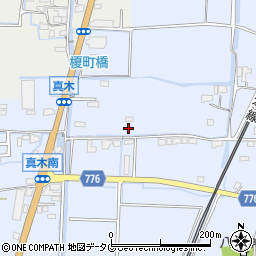 福岡県みやま市瀬高町大江613周辺の地図