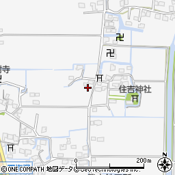 福岡県柳川市大和町塩塚880-5周辺の地図