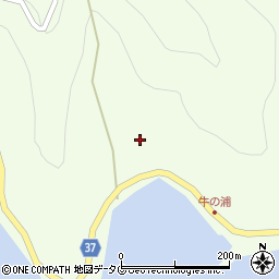 愛媛県宇和島市津島町北灘995周辺の地図