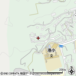 長崎県佐世保市天神町1575-27周辺の地図