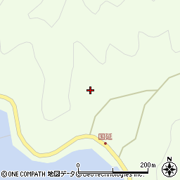 愛媛県宇和島市津島町北灘972周辺の地図