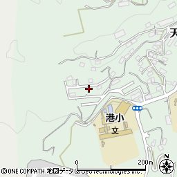 長崎県佐世保市天神町1575-28周辺の地図