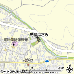長崎県東彼杵郡波佐見町湯無田郷1107-1周辺の地図
