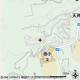 長崎県佐世保市天神町1575-30周辺の地図