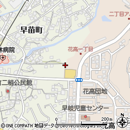 長崎県佐世保市早苗町145周辺の地図