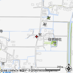 福岡県柳川市大和町塩塚880-2周辺の地図