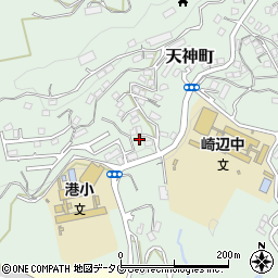 長崎県佐世保市天神町1692周辺の地図