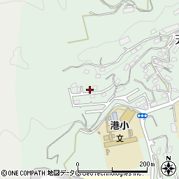 長崎県佐世保市天神町1575-41周辺の地図