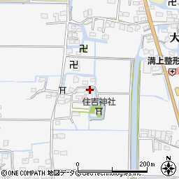 福岡県柳川市大和町塩塚899周辺の地図