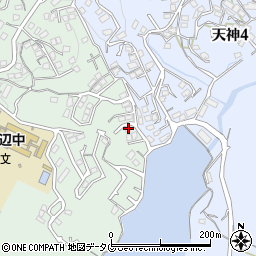 長崎県佐世保市天神町1861周辺の地図