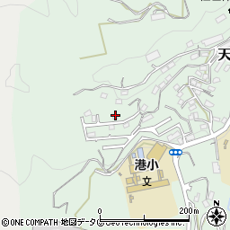 長崎県佐世保市天神町1575-42周辺の地図