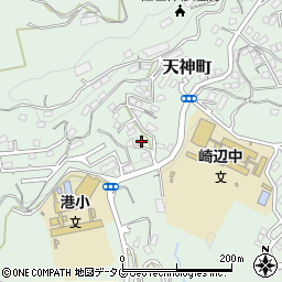 長崎県佐世保市天神町1691周辺の地図