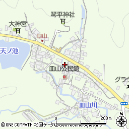 長崎県東彼杵郡波佐見町皿山郷周辺の地図