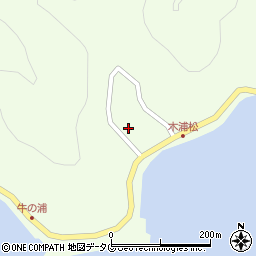 愛媛県宇和島市津島町北灘477周辺の地図