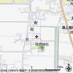 福岡県柳川市大和町塩塚910周辺の地図