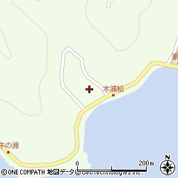 愛媛県宇和島市津島町北灘482周辺の地図