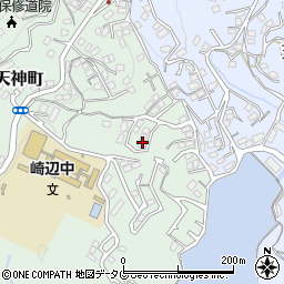 長崎県佐世保市天神町1848-1周辺の地図