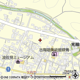 長崎県東彼杵郡波佐見町湯無田郷周辺の地図