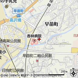 長崎県佐世保市早苗町493周辺の地図