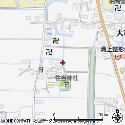 福岡県柳川市大和町塩塚912周辺の地図