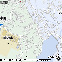 長崎県佐世保市天神町1858周辺の地図