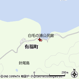 長崎県佐世保市有福町2357周辺の地図