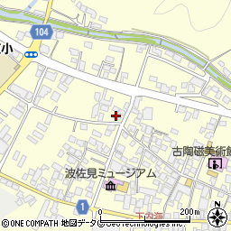 長崎県東彼杵郡波佐見町湯無田郷882-1周辺の地図