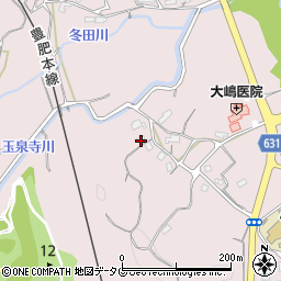 大分県大分市竹中2901周辺の地図