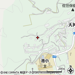 長崎県佐世保市天神町1572周辺の地図