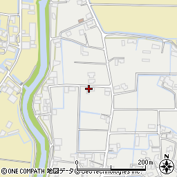 福岡県柳川市大和町明野105周辺の地図