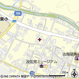 長崎県東彼杵郡波佐見町湯無田郷881-1周辺の地図