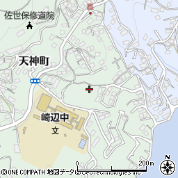 長崎県佐世保市天神町1841周辺の地図