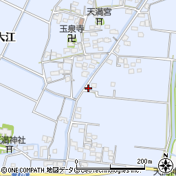 福岡県みやま市瀬高町大江1138周辺の地図