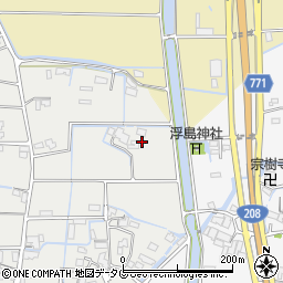 福岡県柳川市大和町明野13周辺の地図