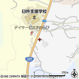 三信産業株式会社臼杵営業所周辺の地図