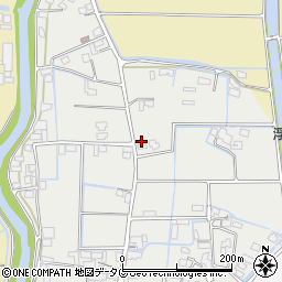 福岡県柳川市大和町明野25周辺の地図