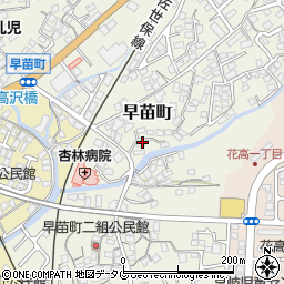 長崎県佐世保市早苗町490周辺の地図