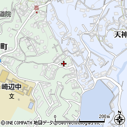 長崎県佐世保市天神町1854-8周辺の地図