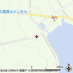 愛媛県宇和島市津島町北灘2217周辺の地図