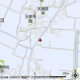 福岡県みやま市瀬高町大江1526周辺の地図