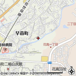 長崎県佐世保市早苗町476周辺の地図